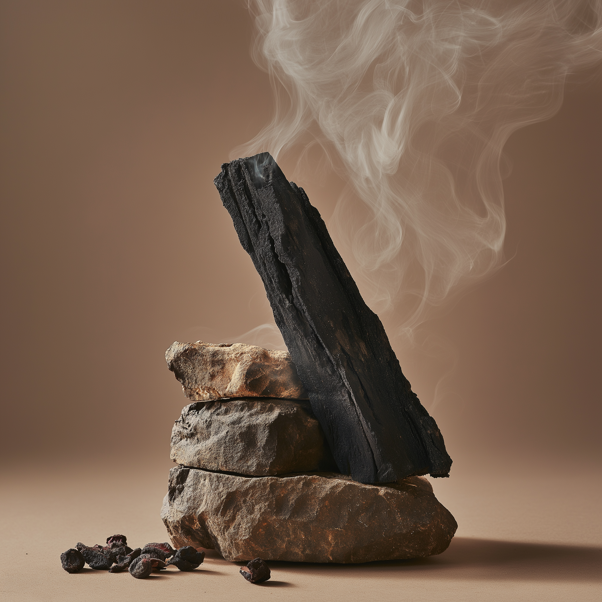 Smoke Show - Oak Embers + Amber 10oz Gold Glass Candle